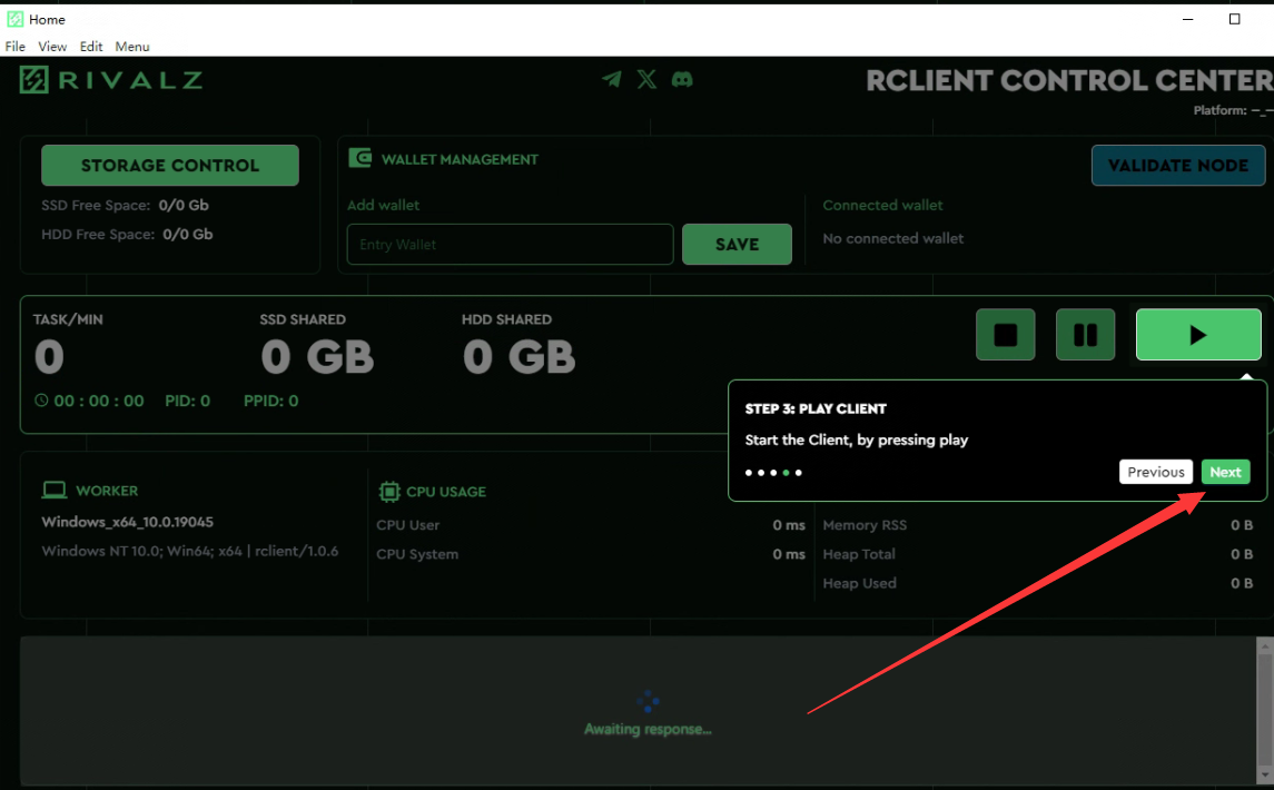 Rivalz Network 应用教程